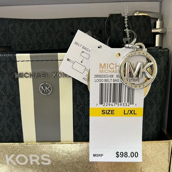 Michael Kors Unisex Belt/Wallet Phone Bag NWT in Gift Box - Picture 4 of 9